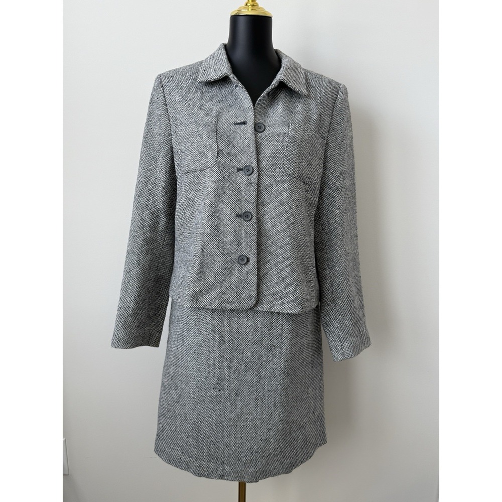 Outfit JPR Women's Tweed Blazer (Sz 12) & Matching Skirt (Sz 14) NWOT Classy